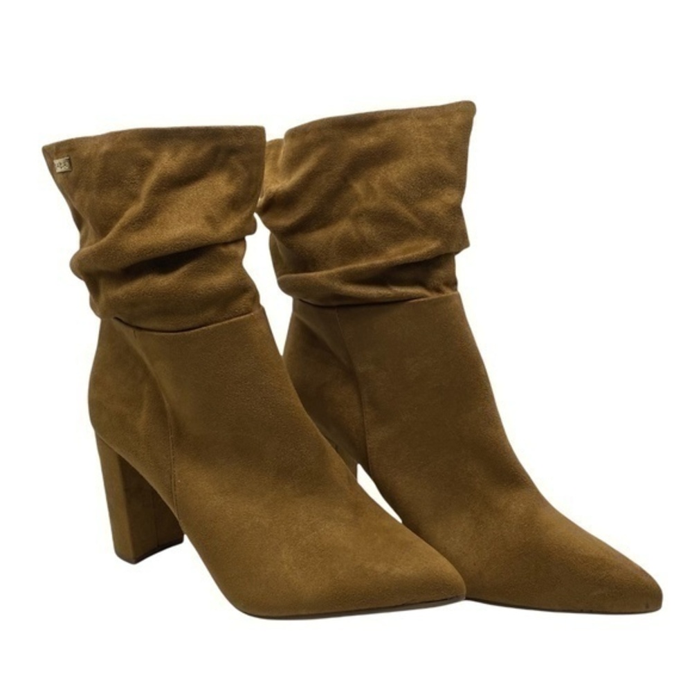 Bebe Savita Suede Booties Women Size 10 NWOB